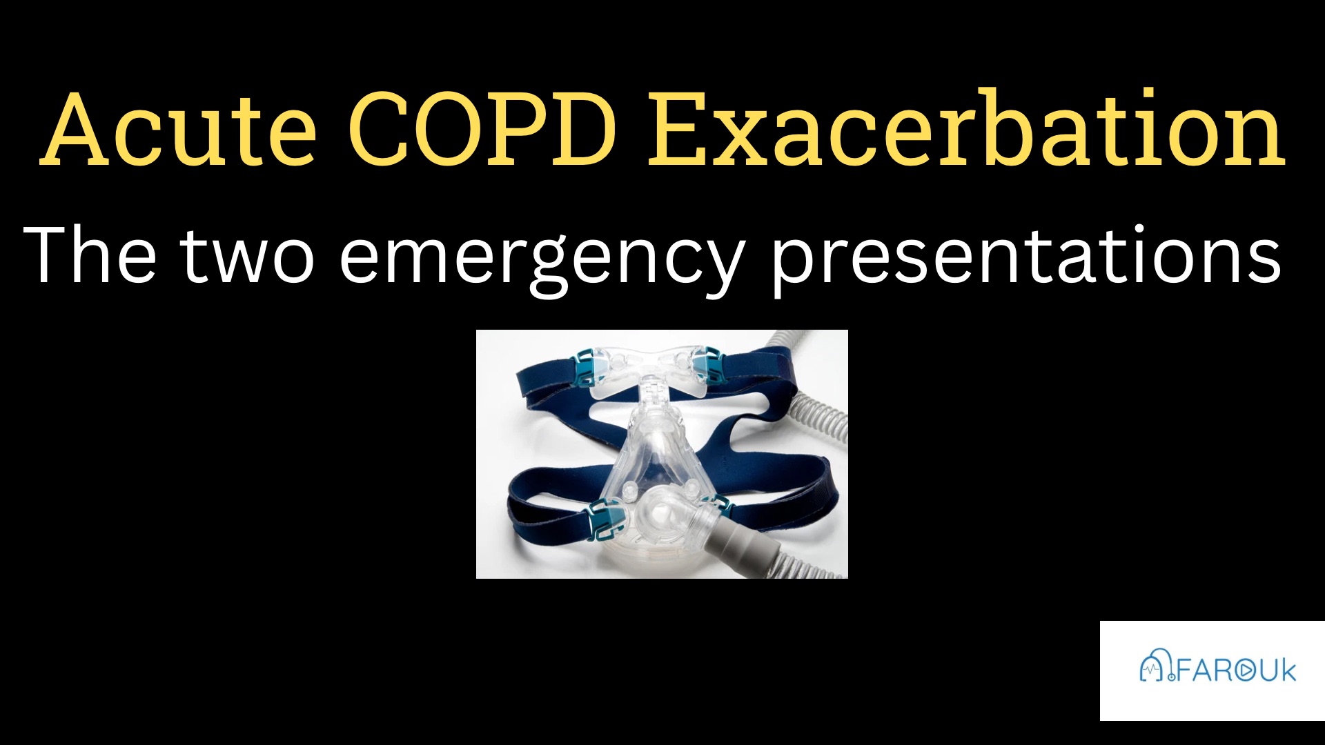<h1><strong>Acute COPD Exacerbation</strong></h1>